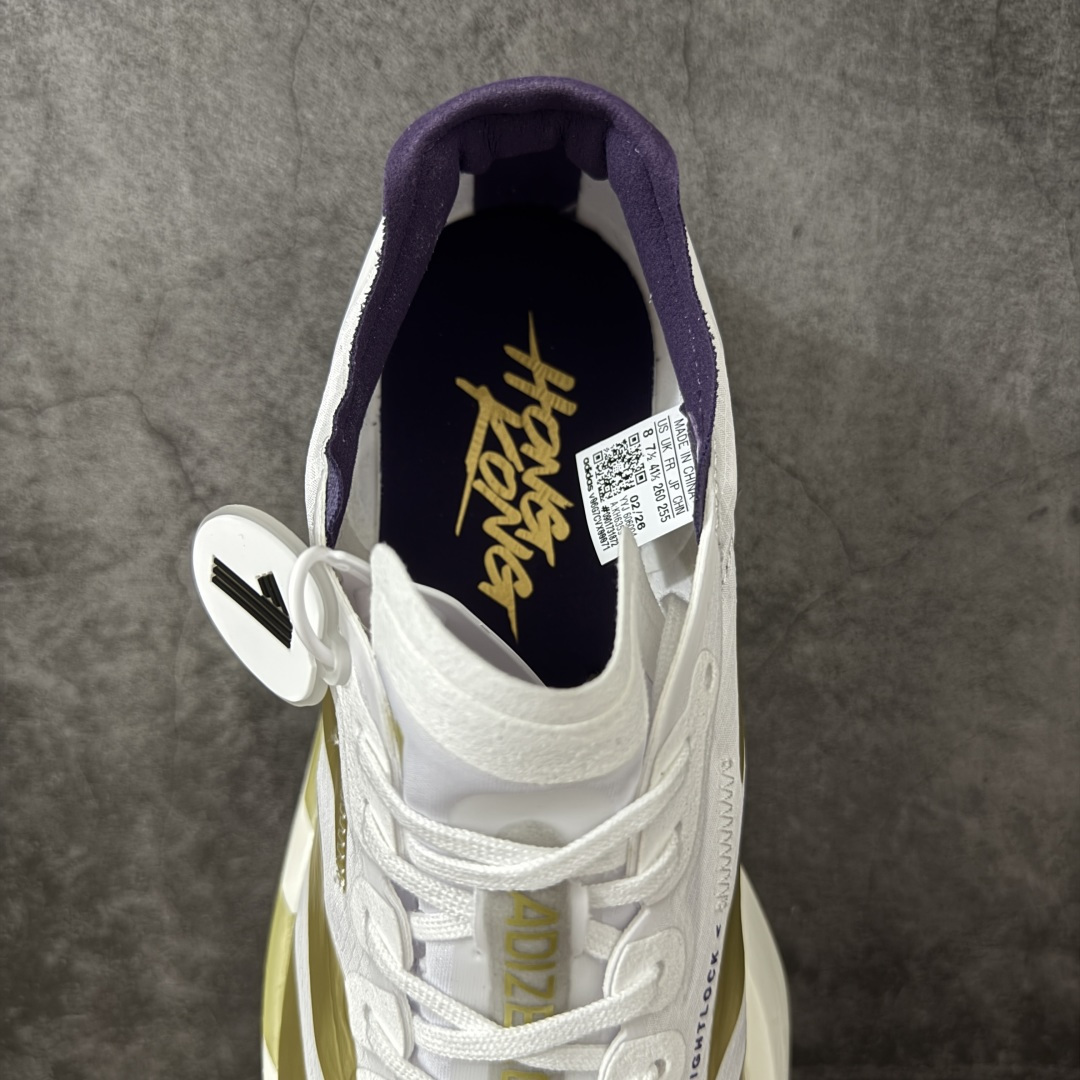 图片[8]-【NO.1纯原】Adidas Adizero Adios Pro 4 M竞训跑步鞋 KH6359 市场独一档品质 区别所有版本 原鞋购入开发数月 原材料 原档案打造 细节版型一比一 独立双层组合底私模.超软弹发泡超临界底 搭配ENERGYRODS 2.0真碳柱，每一步都动力满满 鞋面用的是Lightlock技术，轻透又贴合，就像给脚定制的一样。 中底是全掌Lightstrike Pro泡棉，软弹感超绝 真正一比一还原真实脚感💪🏻 尺码：36 36.5 37 38 38.5 39 40 40.5 41 42 42.5 43 44 44.5 45 46-选品中心
