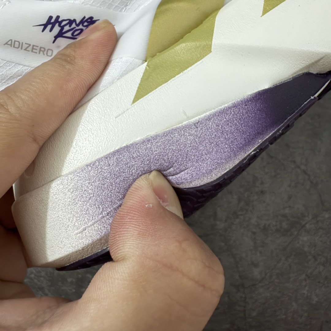 图片[9]-【NO.1纯原】Adidas Adizero Adios Pro 4 M竞训跑步鞋 KH6359 市场独一档品质 区别所有版本 原鞋购入开发数月 原材料 原档案打造 细节版型一比一 独立双层组合底私模.超软弹发泡超临界底 搭配ENERGYRODS 2.0真碳柱，每一步都动力满满 鞋面用的是Lightlock技术，轻透又贴合，就像给脚定制的一样。 中底是全掌Lightstrike Pro泡棉，软弹感超绝 真正一比一还原真实脚感💪🏻 尺码：36 36.5 37 38 38.5 39 40 40.5 41 42 42.5 43 44 44.5 45 46-选品中心
