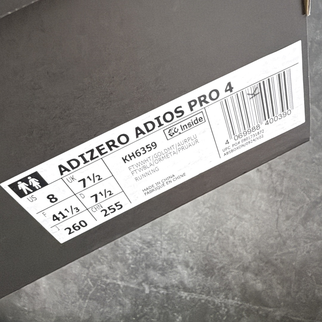 图片[11]-【NO.1纯原】Adidas Adizero Adios Pro 4 M竞训跑步鞋 KH6359 市场独一档品质 区别所有版本 原鞋购入开发数月 原材料 原档案打造 细节版型一比一 独立双层组合底私模.超软弹发泡超临界底 搭配ENERGYRODS 2.0真碳柱，每一步都动力满满 鞋面用的是Lightlock技术，轻透又贴合，就像给脚定制的一样。 中底是全掌Lightstrike Pro泡棉，软弹感超绝 真正一比一还原真实脚感💪🏻 尺码：36 36.5 37 38 38.5 39 40 40.5 41 42 42.5 43 44 44.5 45 46-选品中心