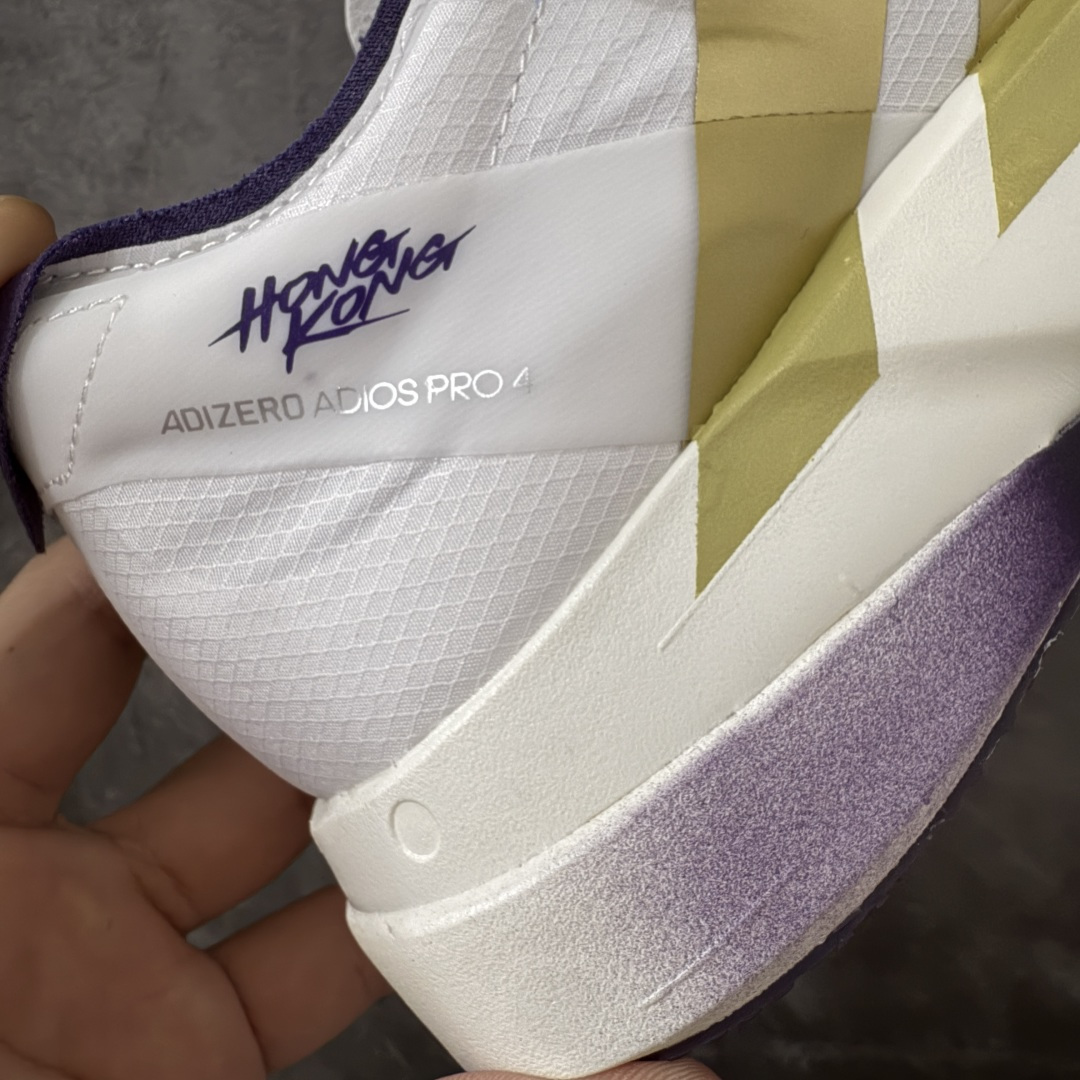 图片[3]-【NO.1纯原】Adidas Adizero Adios Pro 4 M竞训跑步鞋 KH6359 市场独一档品质 区别所有版本 原鞋购入开发数月 原材料 原档案打造 细节版型一比一 独立双层组合底私模.超软弹发泡超临界底 搭配ENERGYRODS 2.0真碳柱，每一步都动力满满 鞋面用的是Lightlock技术，轻透又贴合，就像给脚定制的一样。 中底是全掌Lightstrike Pro泡棉，软弹感超绝 真正一比一还原真实脚感💪🏻 尺码：36 36.5 37 38 38.5 39 40 40.5 41 42 42.5 43 44 44.5 45 46-选品中心