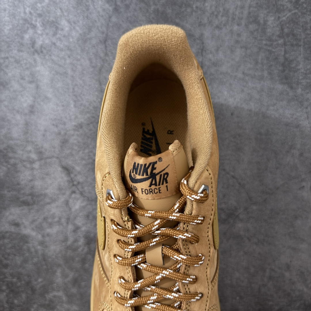 图片[8]-【原厂皮Q版】NK Air Force 1 Low 07 LV8 \”Wheat Flax\” 空军一号低帮 小麦色 CJ9179-200 全鞋原厂麂皮鞋面打造 原楦头原纸板 纯正空军版型 全掌内置蜂窝气垫 原盒配件 原厂中底钢印、拉帮完美 尺码：36 36.5 37.5 38 38.5 39 40 40.5 41 42 42.5 43 44 44.5 45 46-选品中心