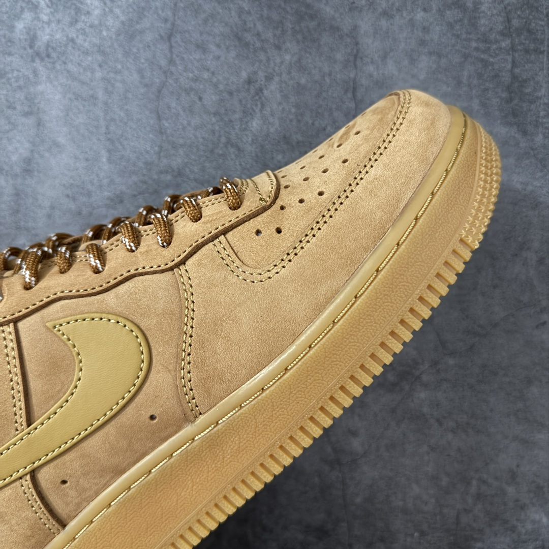 图片[6]-【原厂皮Q版】NK Air Force 1 Low 07 LV8 \”Wheat Flax\” 空军一号低帮 小麦色 CJ9179-200 全鞋原厂麂皮鞋面打造 原楦头原纸板 纯正空军版型 全掌内置蜂窝气垫 原盒配件 原厂中底钢印、拉帮完美 尺码：36 36.5 37.5 38 38.5 39 40 40.5 41 42 42.5 43 44 44.5 45 46-选品中心