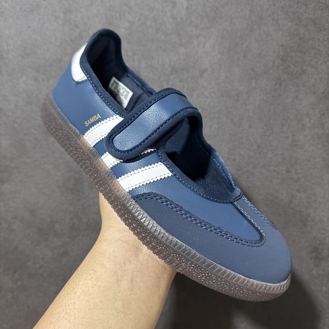 阿迪达斯 ADIDAS ORIGINALS SAMBA JANE 舒适百搭 玛丽珍鞋 男女款 经典复古芭