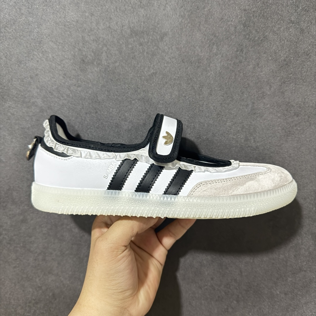 阿迪达斯 ADIDAS ORIGINALS SAMBA JANE 舒适百搭 玛丽珍鞋 男女款 经典复古芭