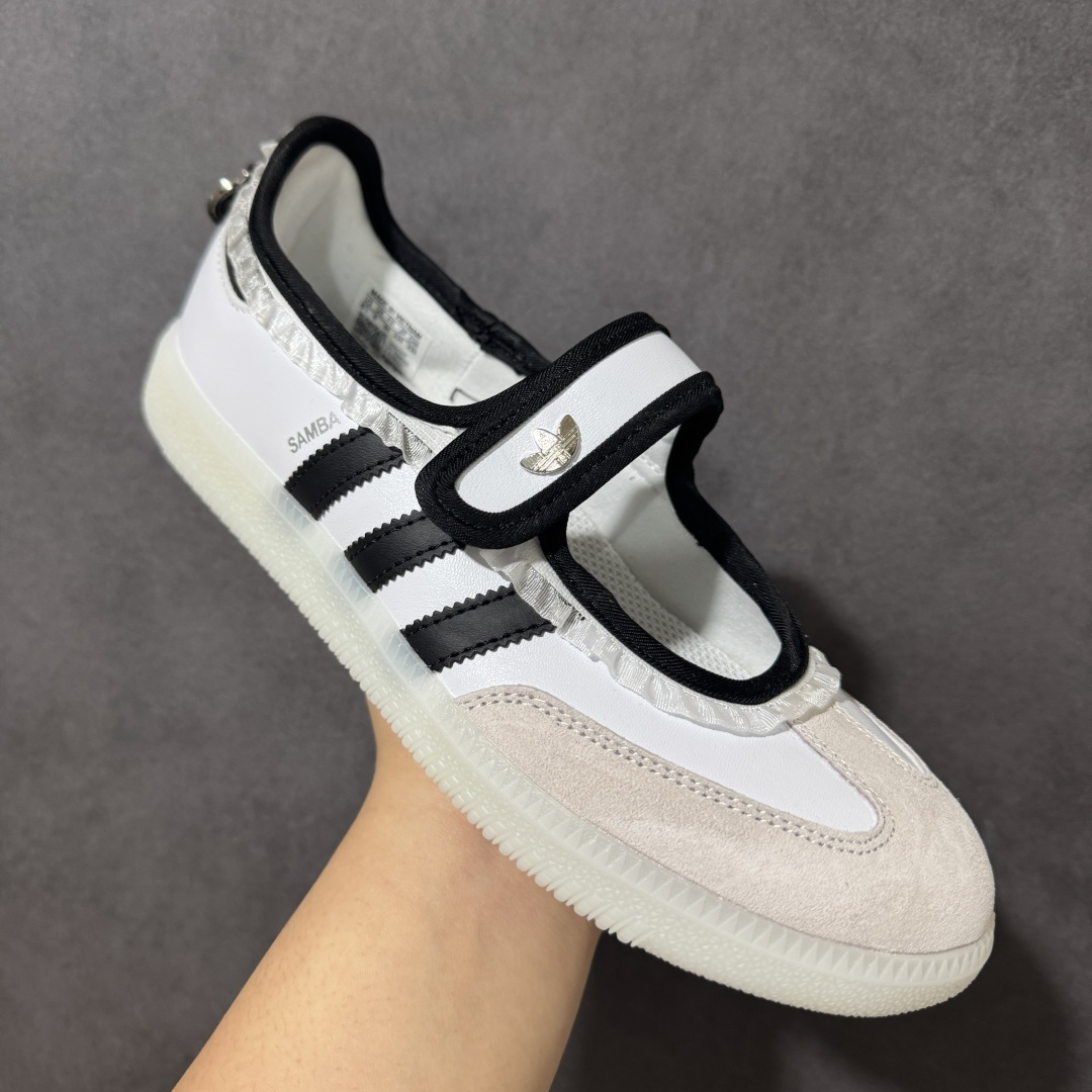 阿迪达斯 ADIDAS ORIGINALS SAMBA JANE 舒适百搭 玛丽珍鞋 男女款 经典复古芭