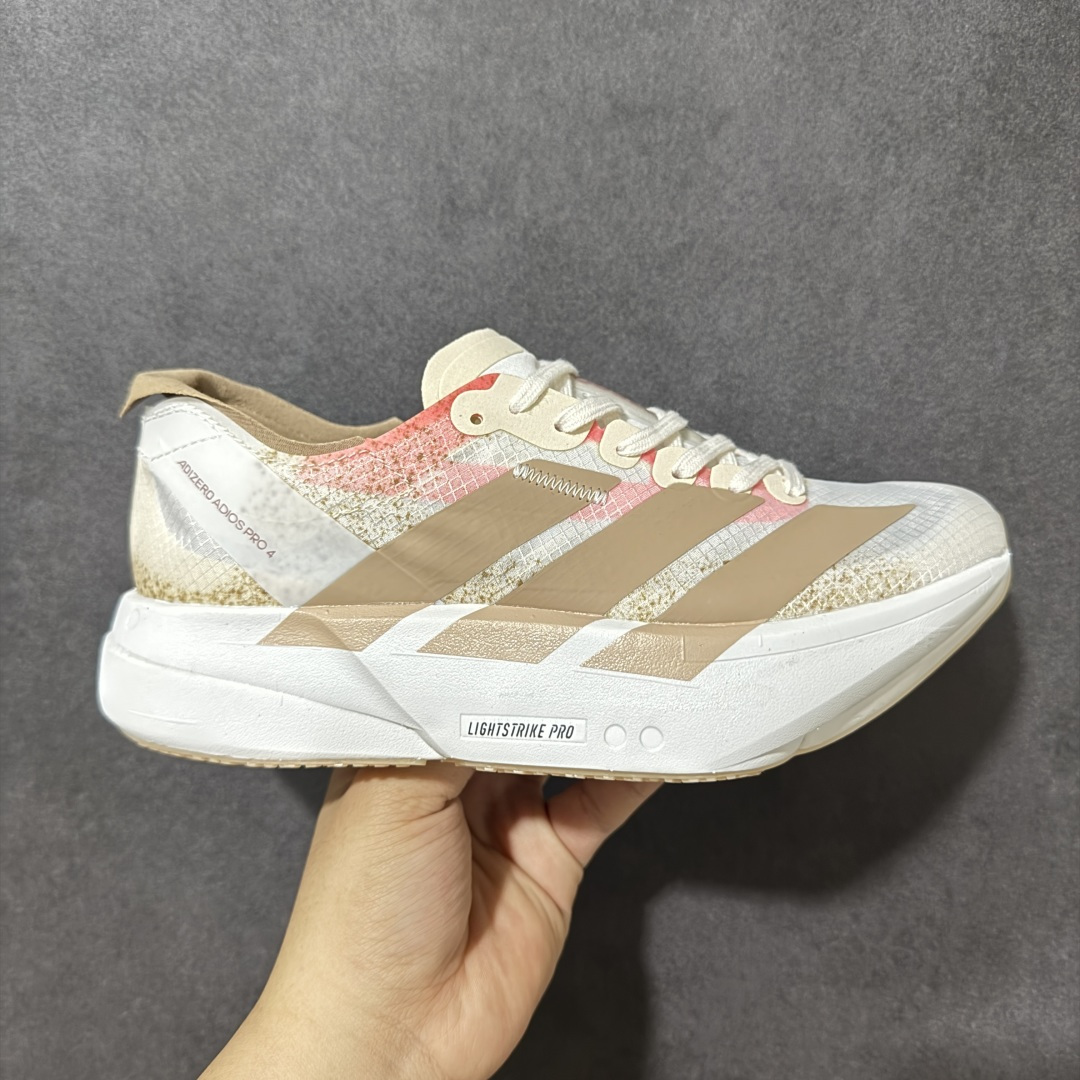 Adidas Adizero Adios Pro 4 阿迪达斯 舒适百搭防滑耐磨 低帮 休闲跑步鞋中底配