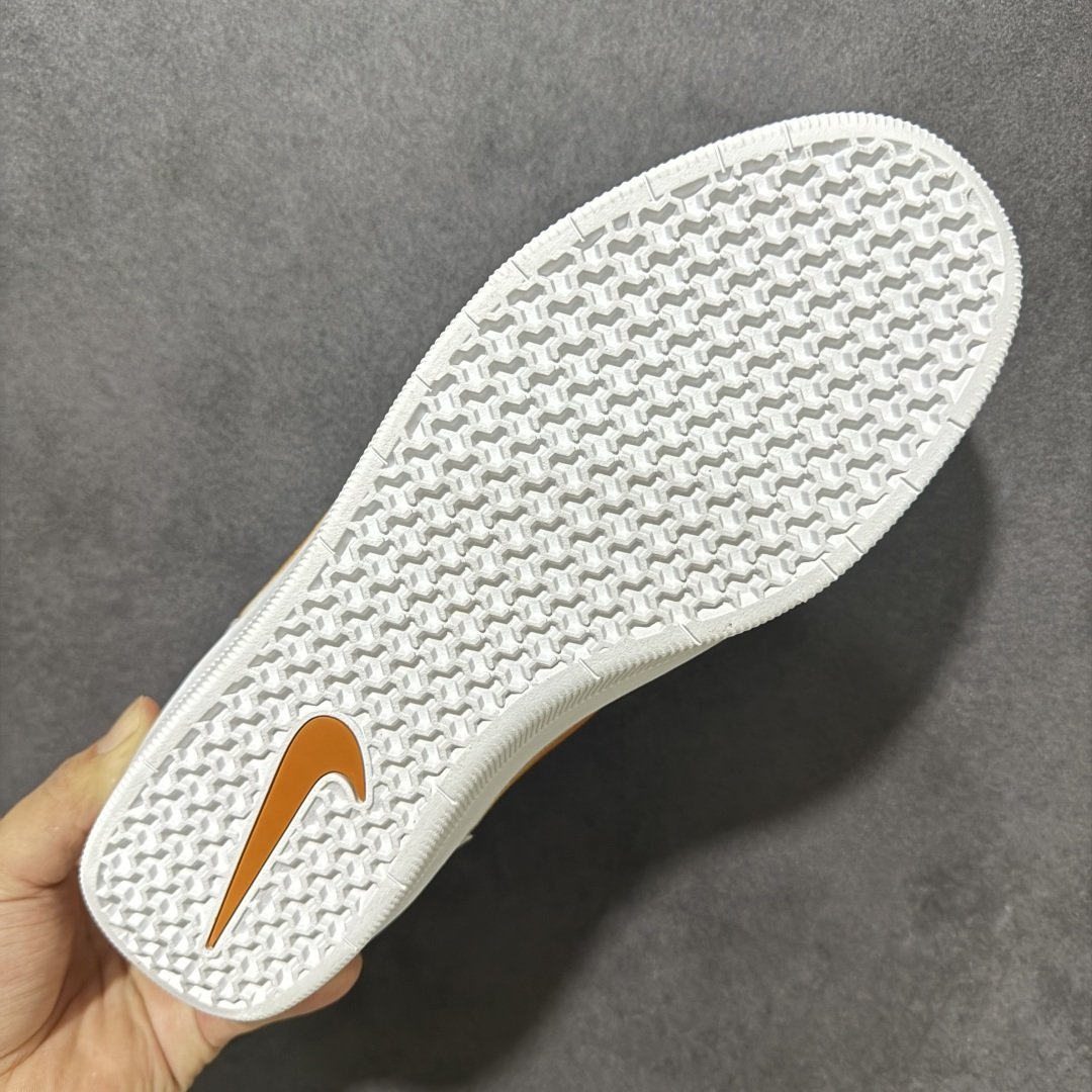 Nike SB Force 58 FS-灰橘硫化杯底 原楦版型 独家私模 融入打孔设计独家独立真半码帆布