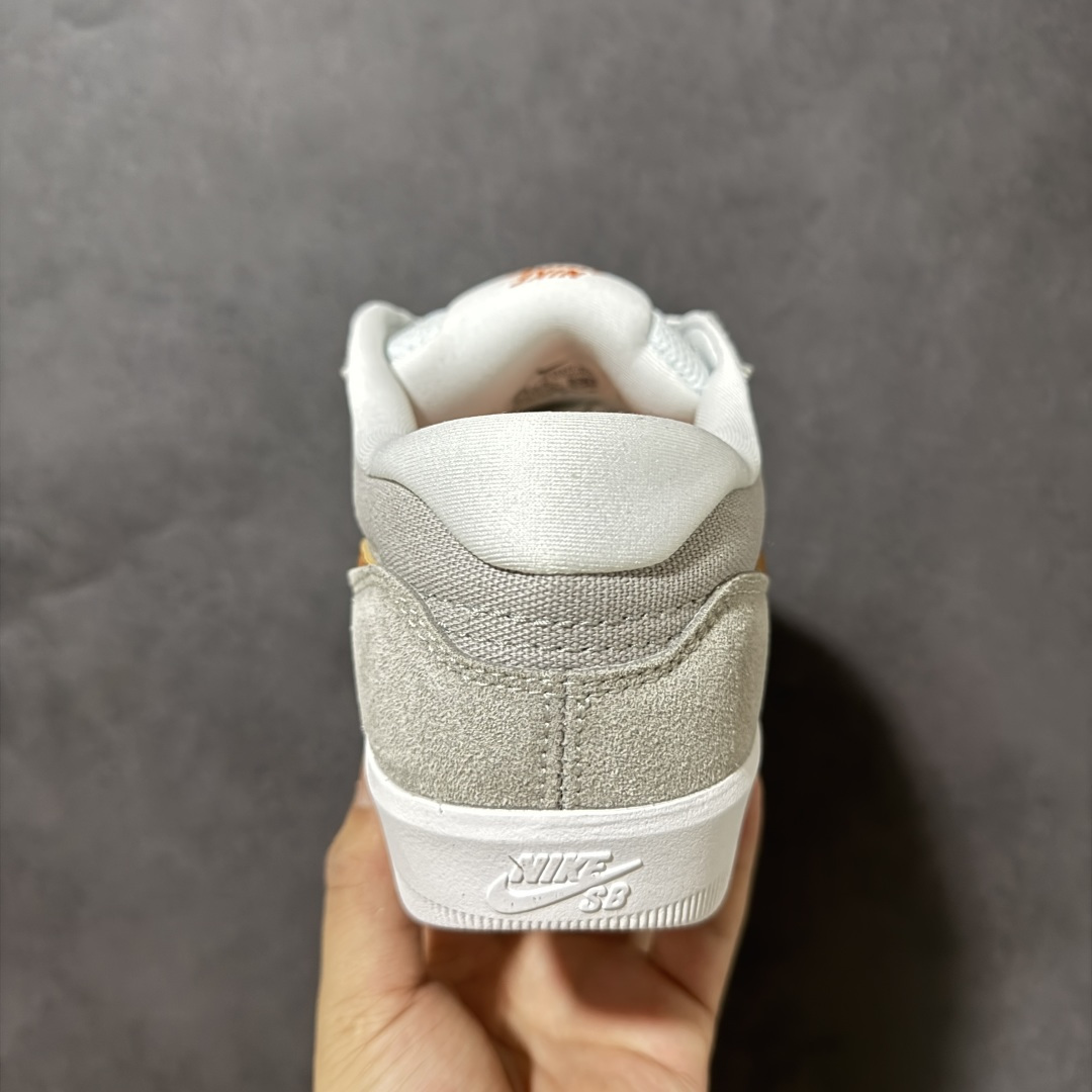 Nike SB Force 58 FS-灰橘硫化杯底 原楦版型 独家私模 融入打孔设计独家独立真半码帆布