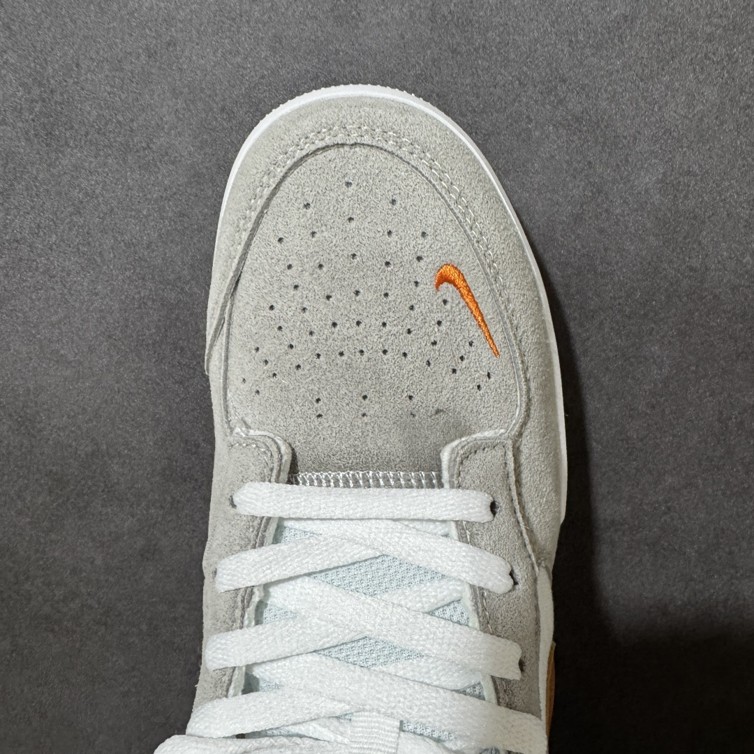 Nike SB Force 58 FS-灰橘硫化杯底 原楦版型 独家私模 融入打孔设计独家独立真半码帆布