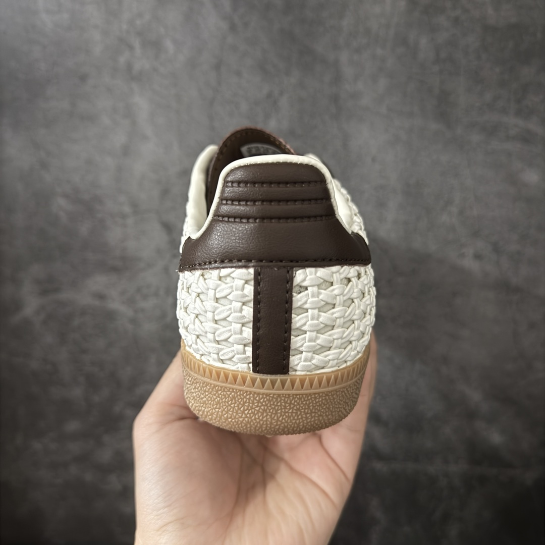 图片[4]-【HZ版本】Adidas Originals Samba OG 阿迪达斯三叶草 桑巴舞系列绅士德训足球风百搭低帮休闲运动板鞋 货号： IH9373 尺码： 35.5 36 36.5 37 38 38.5 39 40 40.5 41 42 42.5 43 44 45-莆田鞋