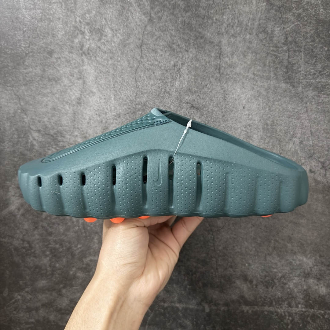 图片[2]-【XP纯原】Nike Mind 001 神经科学足底按摩包头拖鞋 绿色 HQ4307-300 同源ZP原材 匠心打造 🔹原厂MD一体发泡大底：全套原模开版，渐变雾面哑光喷漆，柔软回弹和ZP完全一致。 🔹22颗独立PEBAX泡棉按摩底：黑科技活塞式按摩脚感，踩下去的Q弹感和ZP无差。 🔹正确组合大底：鞋头前后跟橡胶贴片，耐磨防滑，细节还原到每一处。 🔹高还原细节：TPU电镀银Swoosh、针织透气鞋舌、高弹原鞋垫，清洁度拉满。 货号： HQ4307-300 尺码：36 36.5 37.5 38 38.5 39 40 40.5 41 42 42.5 43 44 44.5 45 46 47.5 48.5 ⚠️尺码提示：偏小一码，建议拍大一码，脚感更舒适。-选品中心