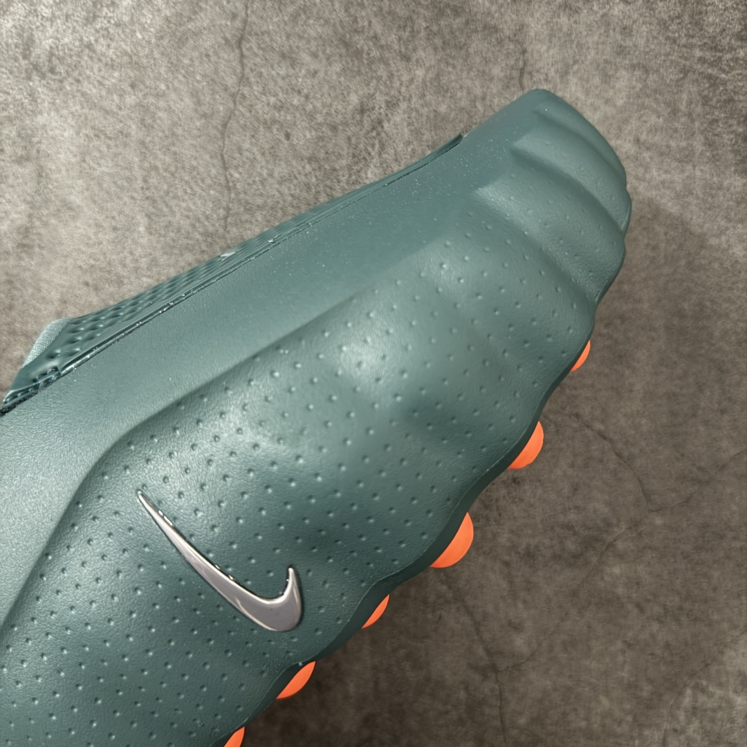 图片[6]-【XP纯原】Nike Mind 001 神经科学足底按摩包头拖鞋 绿色 HQ4307-300 同源ZP原材 匠心打造 🔹原厂MD一体发泡大底：全套原模开版，渐变雾面哑光喷漆，柔软回弹和ZP完全一致。 🔹22颗独立PEBAX泡棉按摩底：黑科技活塞式按摩脚感，踩下去的Q弹感和ZP无差。 🔹正确组合大底：鞋头前后跟橡胶贴片，耐磨防滑，细节还原到每一处。 🔹高还原细节：TPU电镀银Swoosh、针织透气鞋舌、高弹原鞋垫，清洁度拉满。 货号： HQ4307-300 尺码：36 36.5 37.5 38 38.5 39 40 40.5 41 42 42.5 43 44 44.5 45 46 47.5 48.5 ⚠️尺码提示：偏小一码，建议拍大一码，脚感更舒适。-选品中心