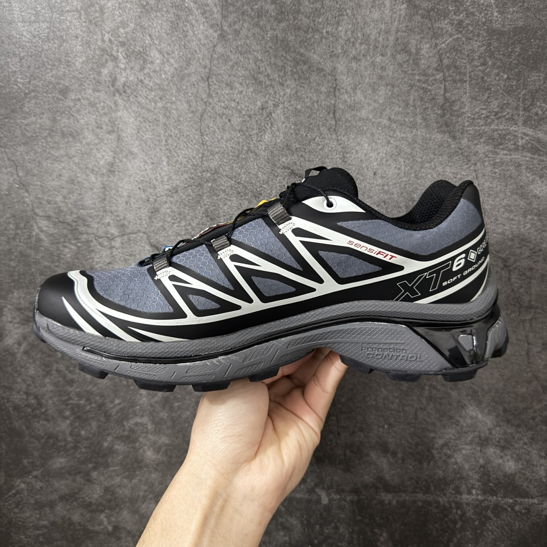 Salomon XT-6 Gore-Tex 萨洛蒙复古潮流户外机能登山跑鞋 全套原纸板楦头开发原厂特供网