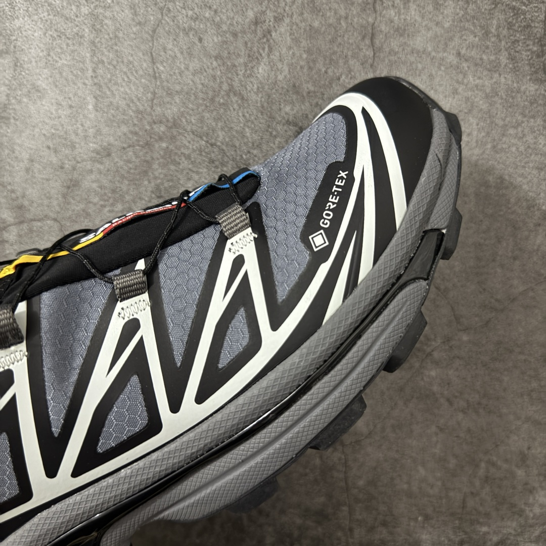 Salomon XT-6 Gore-Tex 萨洛蒙复古潮流户外机能登山跑鞋 全套原纸板楦头开发原厂特供网