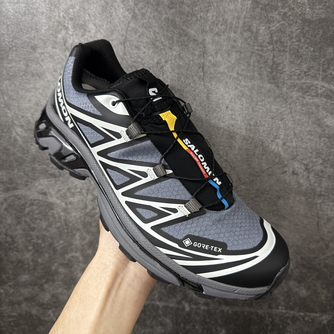 Salomon XT-6 Gore-Tex 萨洛蒙复古潮流户外机能登山跑鞋 全套原纸板楦头开发原厂特供网
