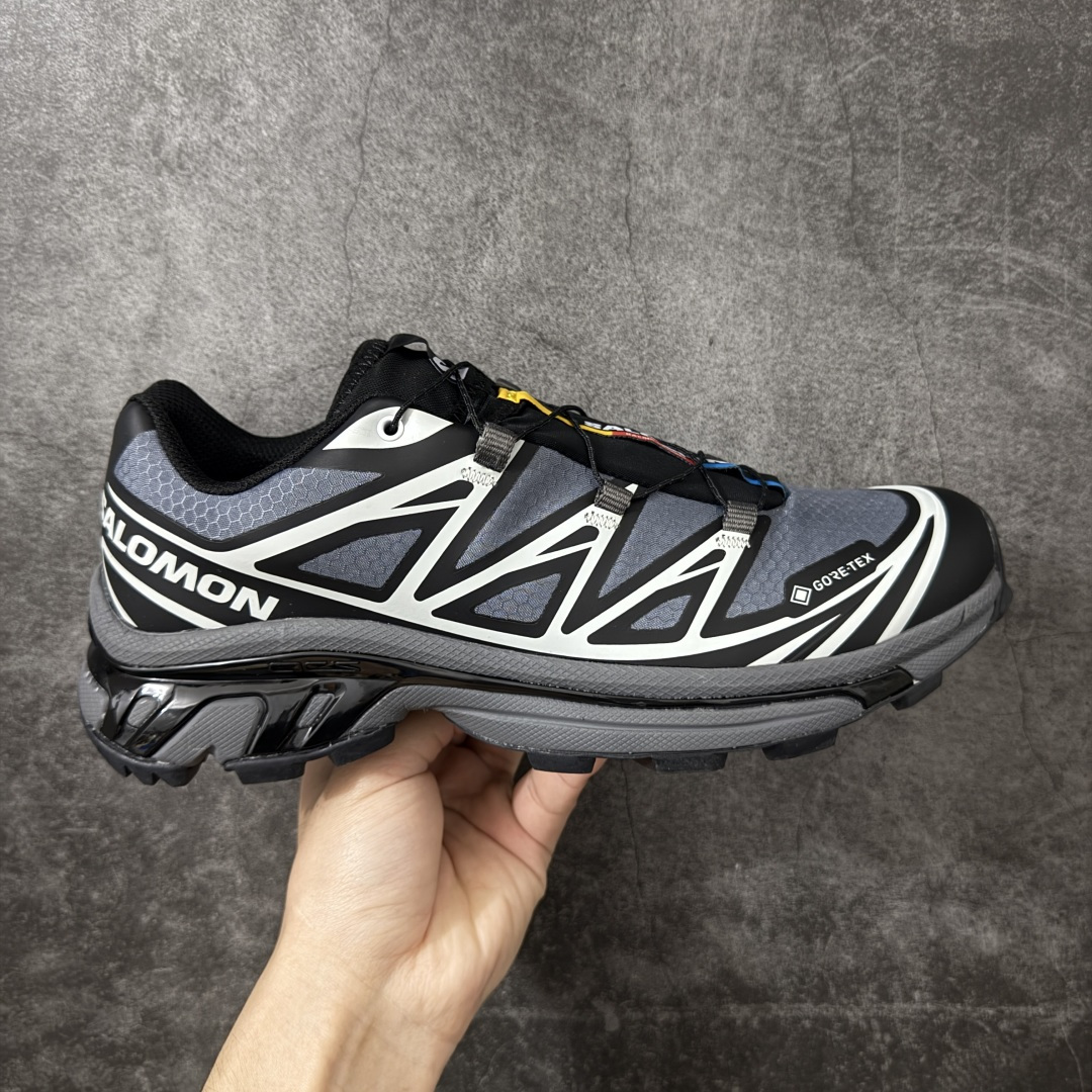 Salomon XT-6 Gore-Tex 萨洛蒙复古潮流户外机能登山跑鞋 全套原纸板楦头开发原厂特供网