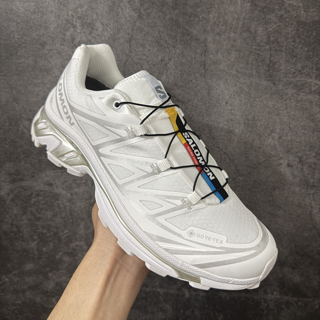 Salomon XT-6 Gore-Tex 萨洛蒙复古潮流户外机能登山跑鞋 全套原纸板楦头开发原厂特供网