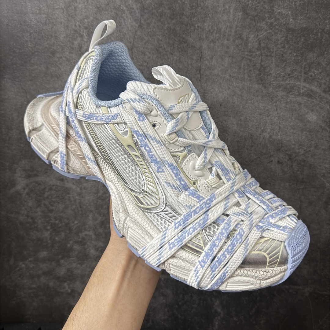 Balenciaga 巴黎世家 3XL 复古老爹鞋 极限绑带全套原纸板楦头开发 最原汁原味的灵魂版型 全
