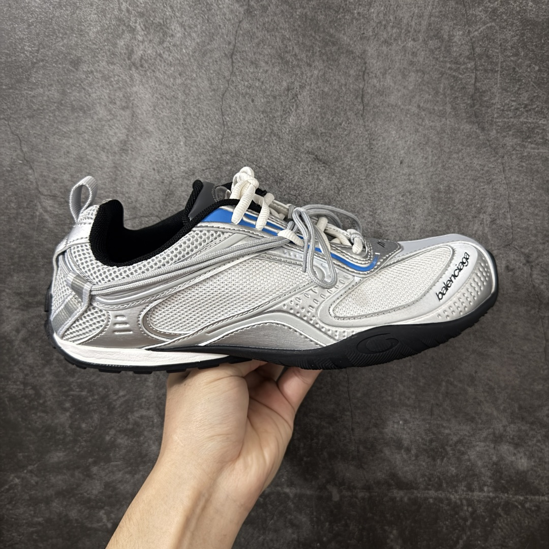Balenciaga巴黎世家 Radar 圆头系带 做旧效果 低帮 生活休闲鞋巴黎世家25代轻薄款经典黑