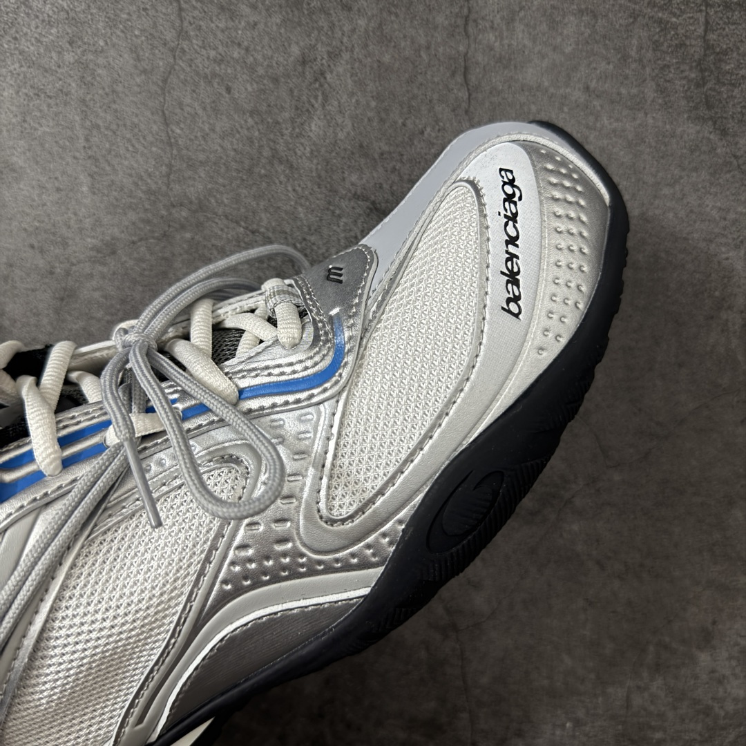 Balenciaga巴黎世家 Radar 圆头系带 做旧效果 低帮 生活休闲鞋巴黎世家25代轻薄款经典黑