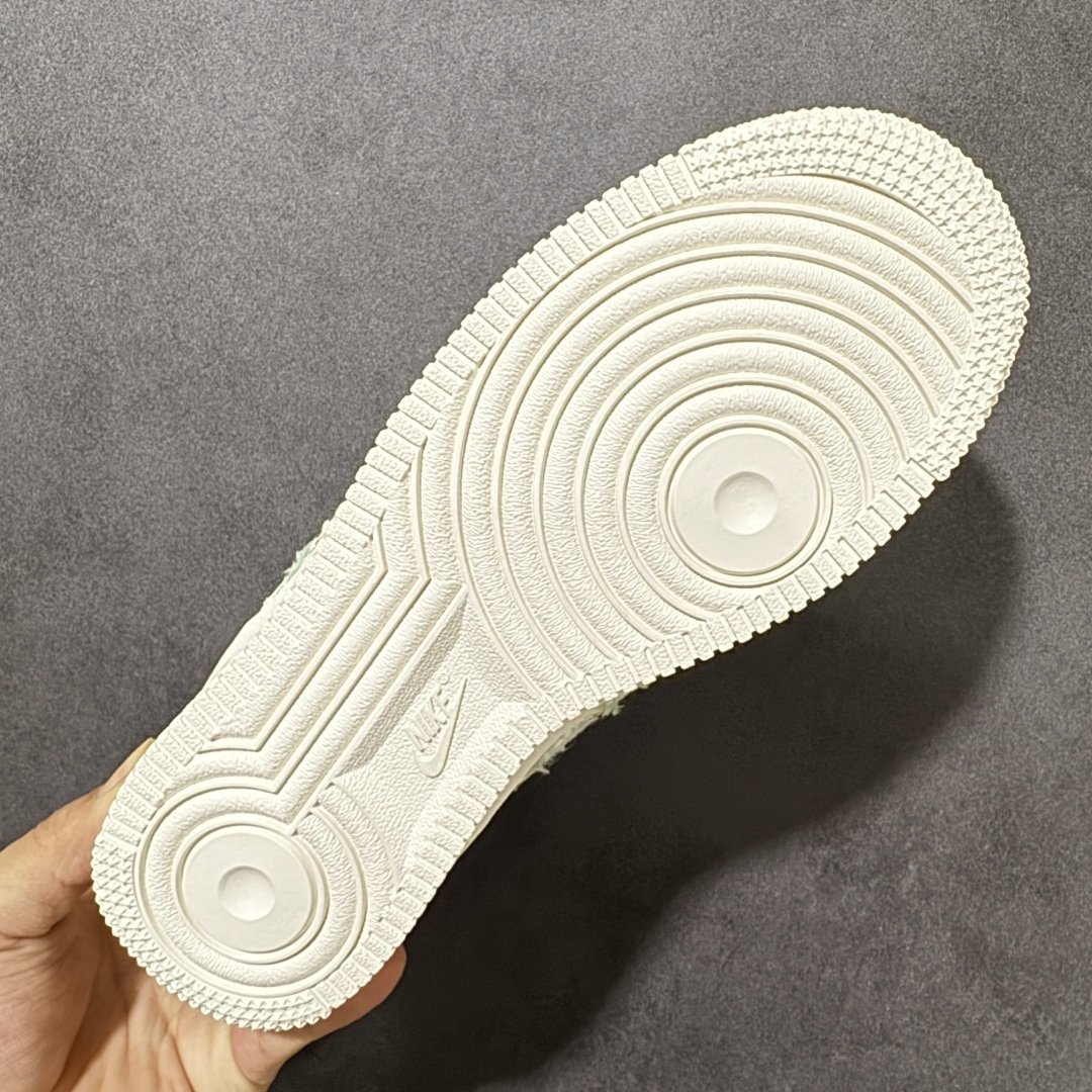 手绘涂鸦“青珠画境”Nike Air Force 1 “Jade Pearl Canvas”空军一号定制