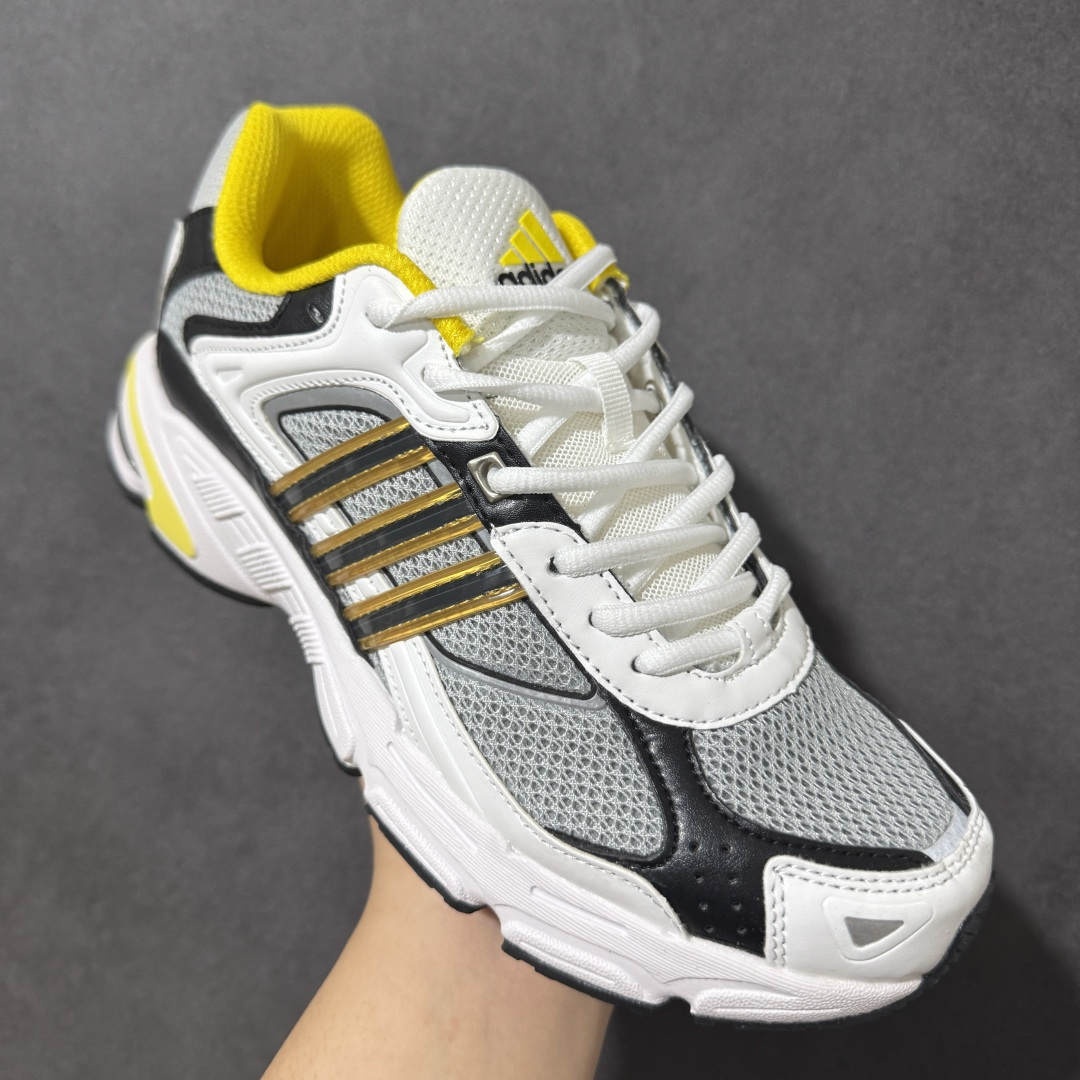 Adidas/阿迪达斯 男女鞋，采用猪巴革组合透气网织布鞋面材质，搭载Pro-Moderotor科技缓震