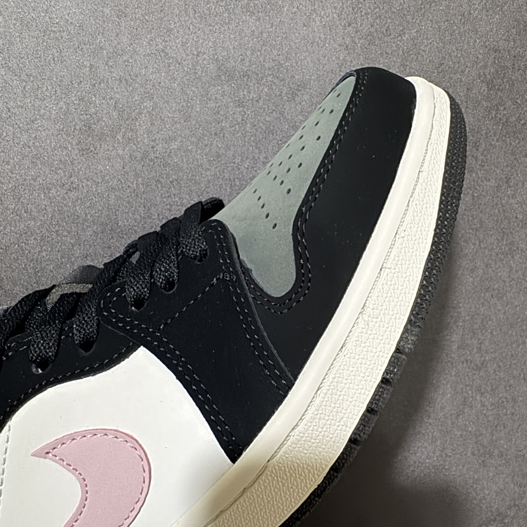图片[8]-【K版】Nike Air Jordan 1 Low OG SP白灰粉 直接把青春感拉满低帮版型不挑脚型，鞋身荔枝纹质感拉满，大厂纯原品质出货 超高清洁度 皮料切割干净无任何毛边 细节完美 货号：II3788-003 尺码：36-46（半） 编码：XSB230240-选品中心