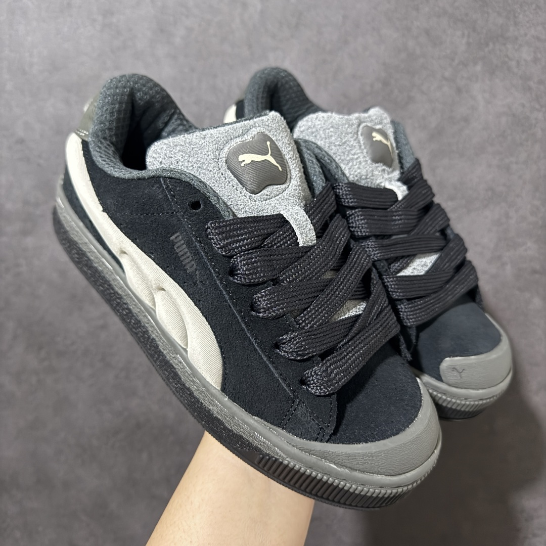 特价【GQ福利】奥莱正单# 平台过验产品 彪马包头鞋 1.0 特价开炸 Puma Suede XL复古单品彪马 防滑耐磨低帮德训板鞋 尺码：36-45-莆田鞋