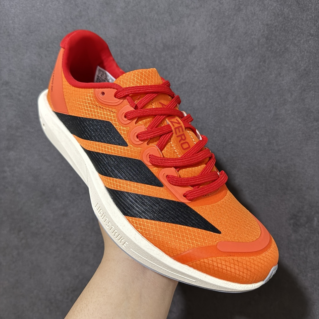 Adidas Adizerobk 阿迪达斯 马拉松飞线贾卡轻质透气休闲运动跑步鞋货号:JQ1678Siz
