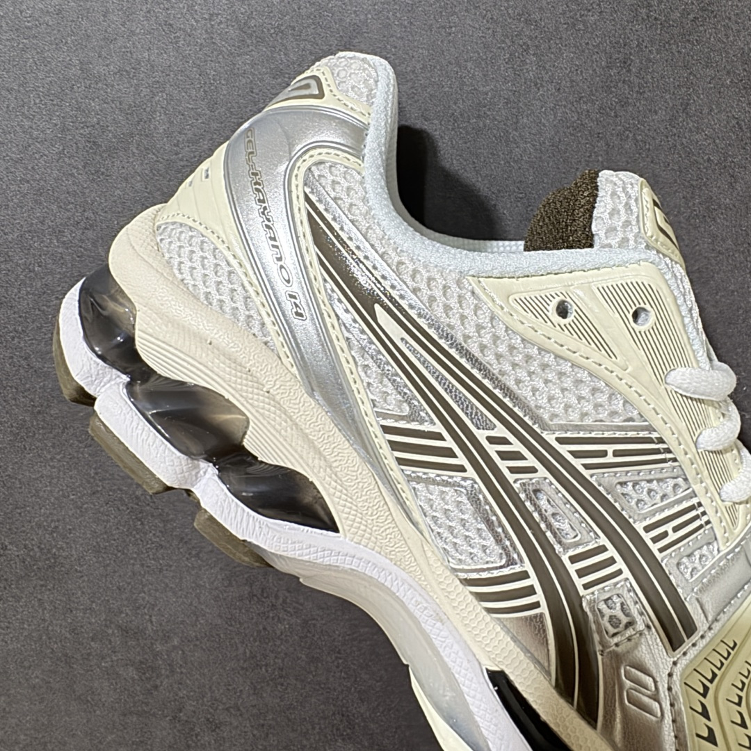 亚瑟士 Asics Gel-Kayano 14 运动休闲透气专业缓震慢跑鞋。采用工程弹性双层再生网格密度