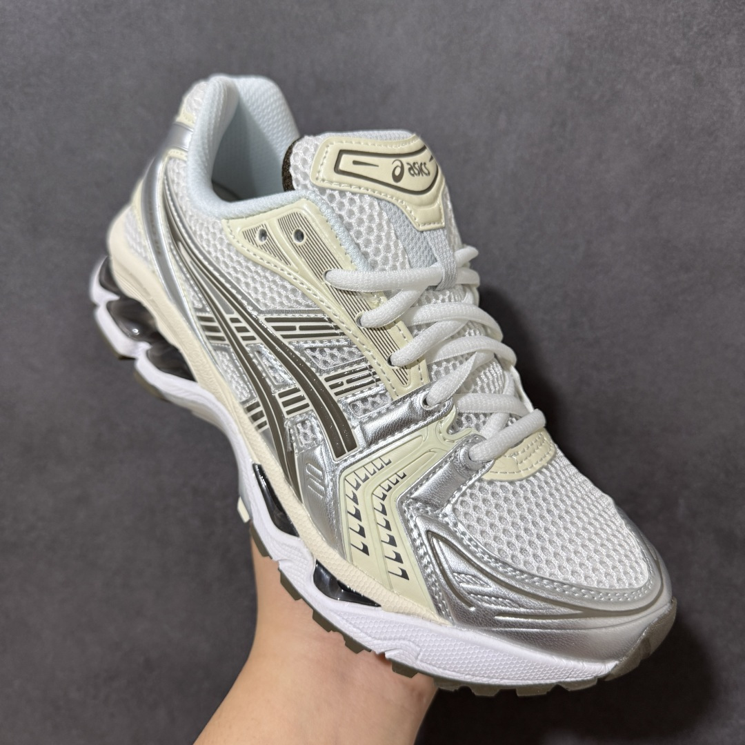 亚瑟士 Asics Gel-Kayano 14 运动休闲透气专业缓震慢跑鞋。采用工程弹性双层再生网格密度