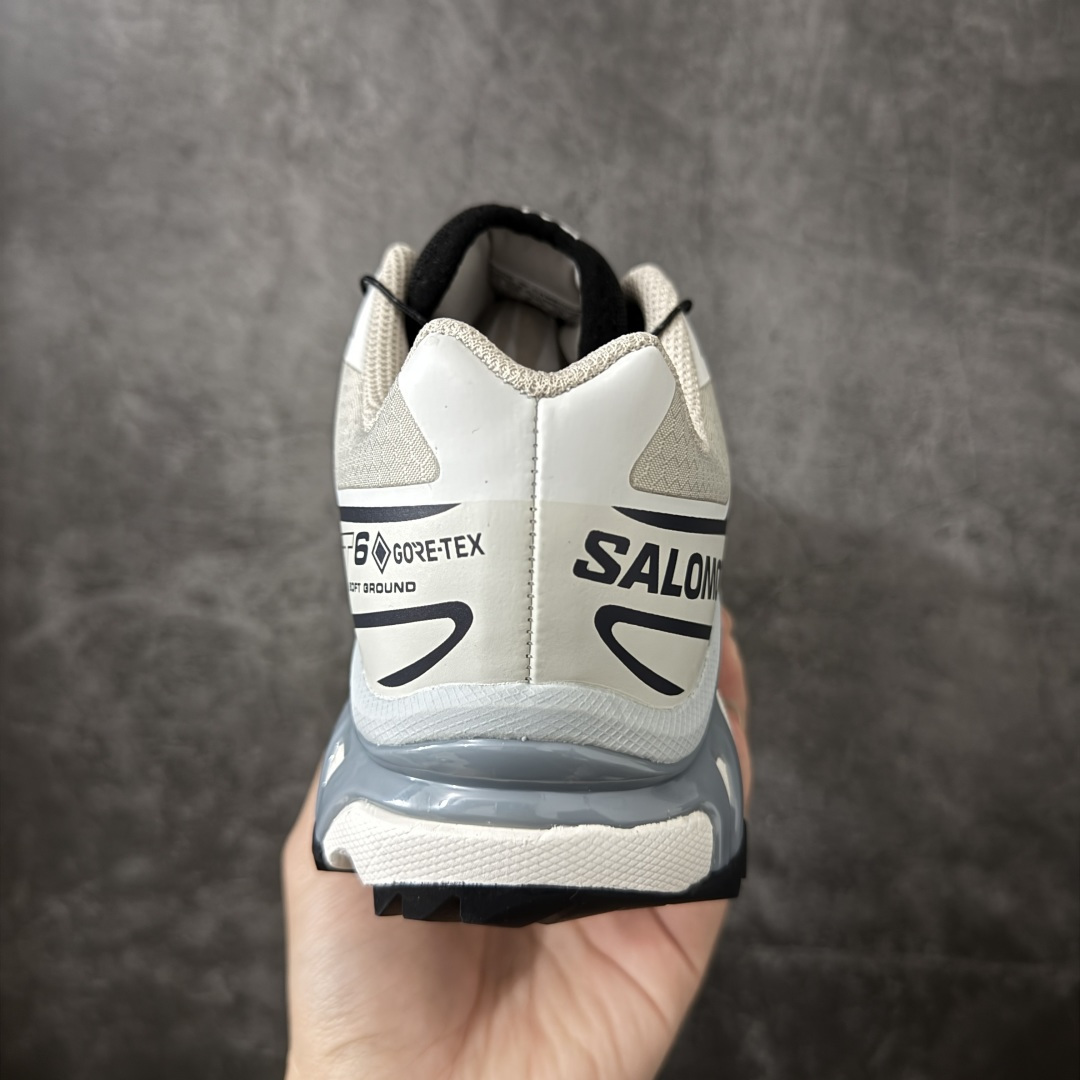 Salomon XT-6 GTX新配色银云灰 萨洛蒙复古潮流户外机能登山跑鞋纯原外贸平台特供订单耗时半年