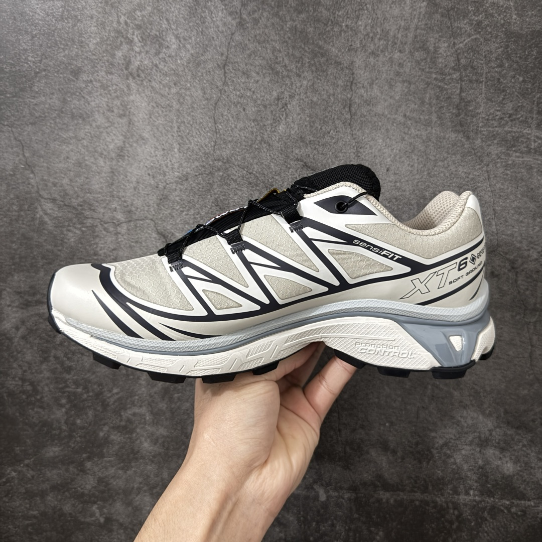Salomon XT-6 GTX新配色银云灰 萨洛蒙复古潮流户外机能登山跑鞋纯原外贸平台特供订单耗时半年