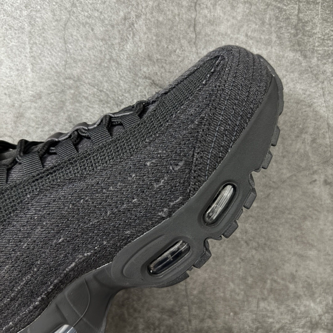 Levi's x NK Air Max 95 舒适耐磨 低帮跑步鞋 男女同款 李维斯联名黑牛仔 HM47