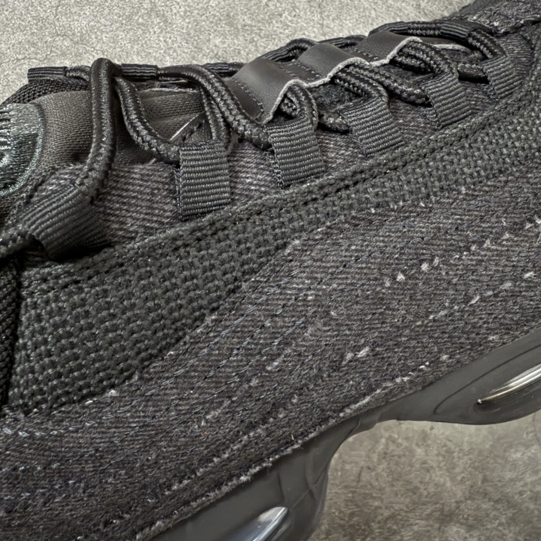 Levi's x NK Air Max 95 舒适耐磨 低帮跑步鞋 男女同款 李维斯联名黑牛仔 HM47