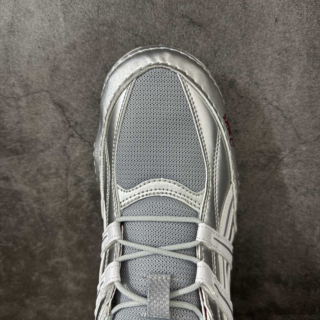 ASICS HYPERSYNC 薄底德训鞋 时尚经典透气包裹性轻便低帮生活休闲鞋男女同款 复古银红货号：
