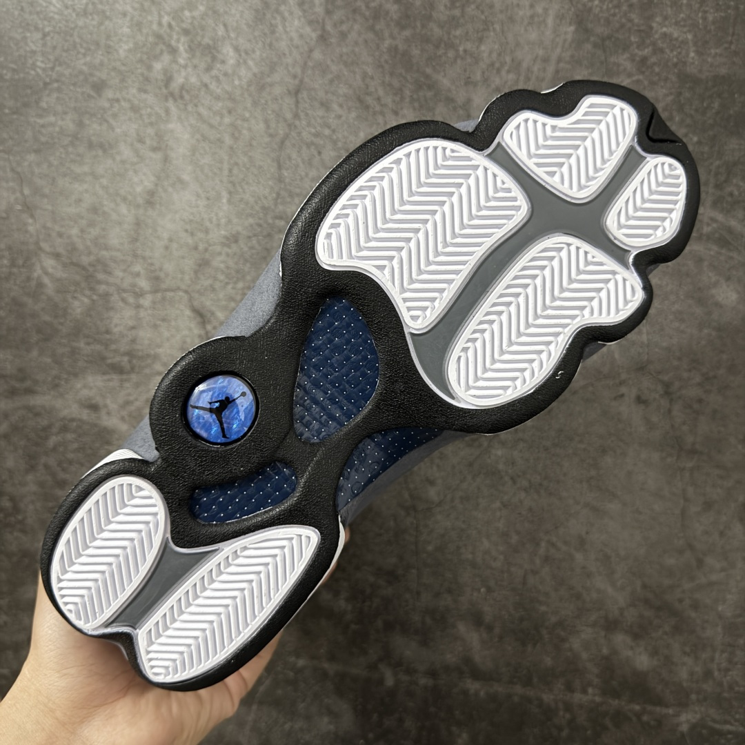 图片[9]-【莞顶LS版】Air Jordan AJ13 2026复刻版海军蓝 猫眼 IW3808-400 全新订单配色 高端零售 外贸混卖专供品质 国内专业外贸AJ大厂出品 原厂楦头纸板 原厂皮料打造 3D变色原厂猫眼 真碳板 内置前后双气垫 外贸大厂纯原出品 原鞋开发 版型近乎零偏差 采购原厂皮料 LOGO五金部件高价开发私模 杜绝一眼假版本 #原鞋1：1开模大底共3层贴合工艺 三层中间加入海玻璃缓震鞋垫 大底采用进口一次MD而非市面二次MD低价原料成型 进口MD材料异味较少比原鞋还少 市面异味大刺鼻 尺码：40 40.5 41 42 42.5 43 44 44.5 45 46 47.5 48.5-选品中心