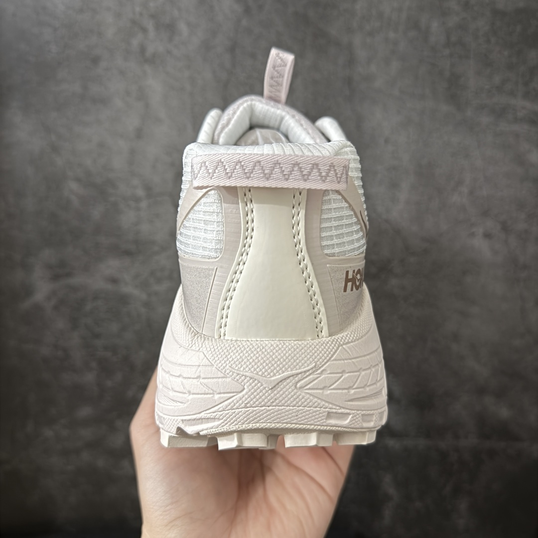 HOKA ONE ONE Mafate Three 2 春季 Grid 舒适时尚 低帮跑步鞋 男女同款-