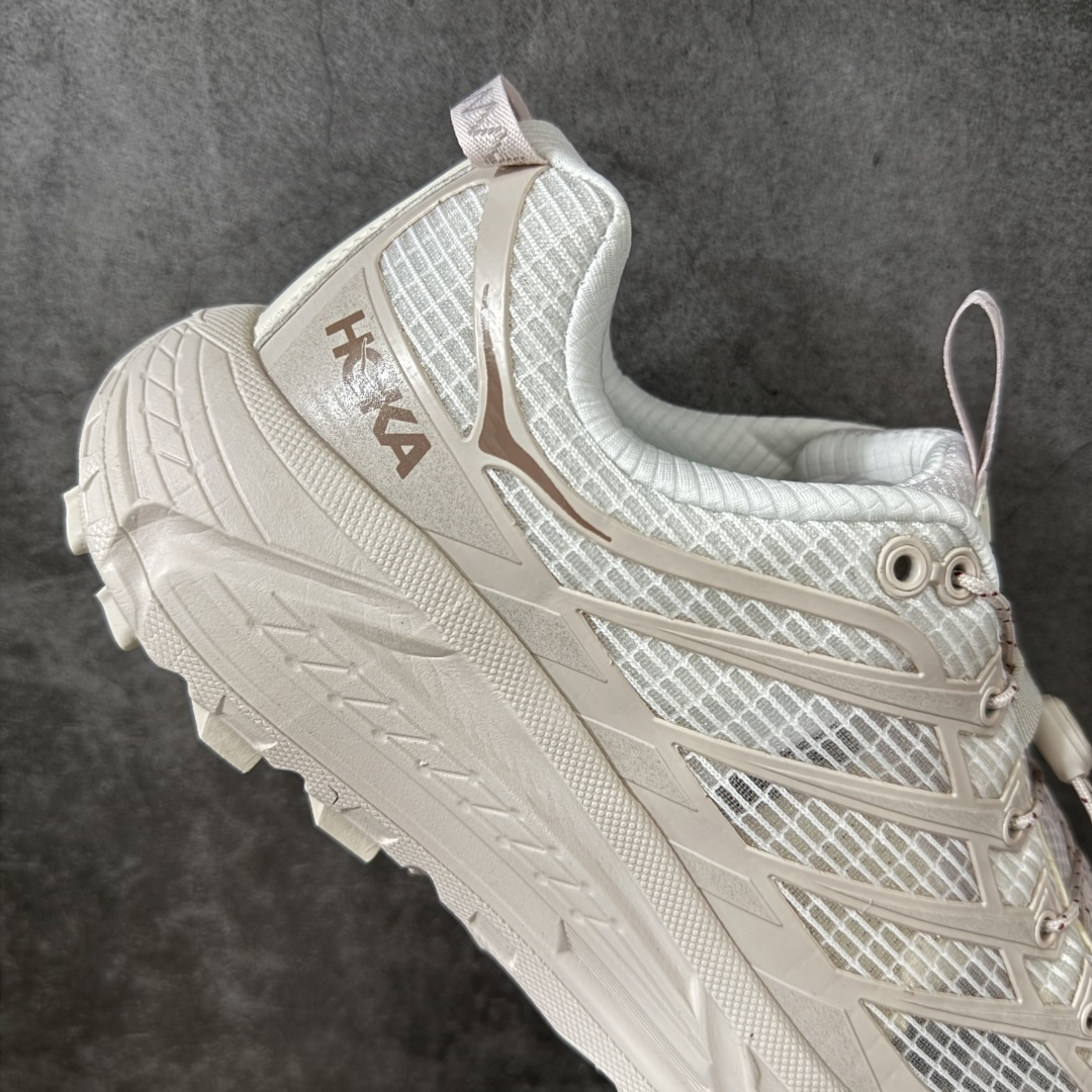 HOKA ONE ONE Mafate Three 2 春季 Grid 舒适时尚 低帮跑步鞋 男女同款-