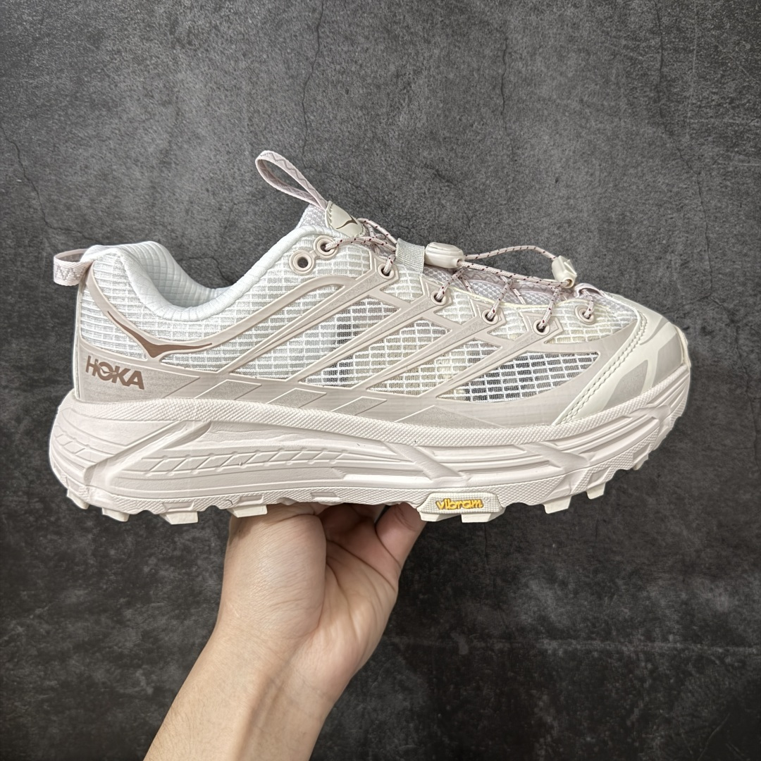 【公司级】HOKA ONE ONE Mafate Three 2 春季 Grid 舒适时尚 低帮跑步鞋 男女同款 1173332-RCC 尺码：36 36.5 37 38 38.5 39 40 40.5 41 42 42.5 43 44 44.5 45-选品中心