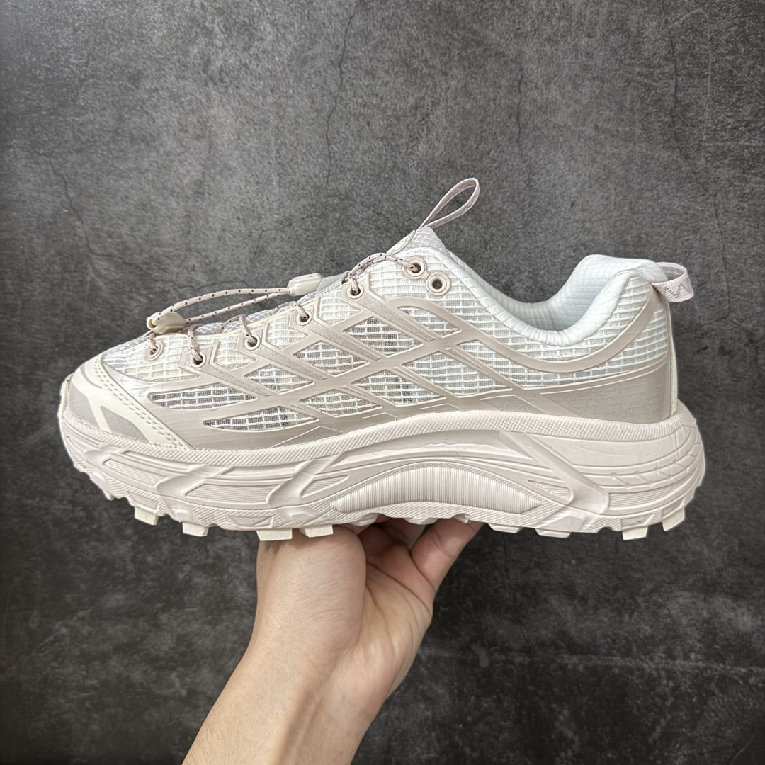 HOKA ONE ONE Mafate Three 2 春季 Grid 舒适时尚 低帮跑步鞋 男女同款-