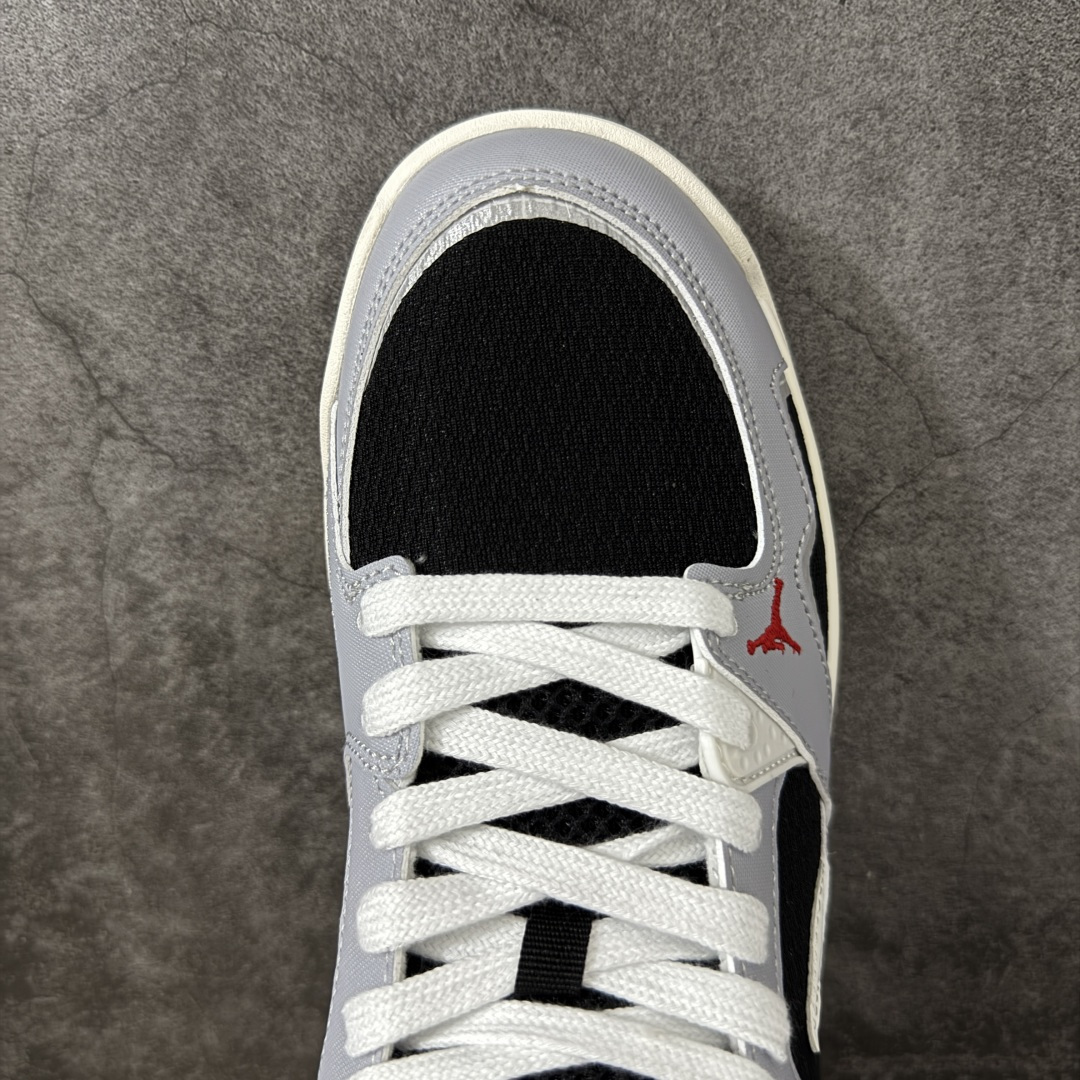 Jordan CMFT Era 白灰黑 IR7566-011舒适简约低帮运动鞋 实拍首发鞋面大面积的网眼