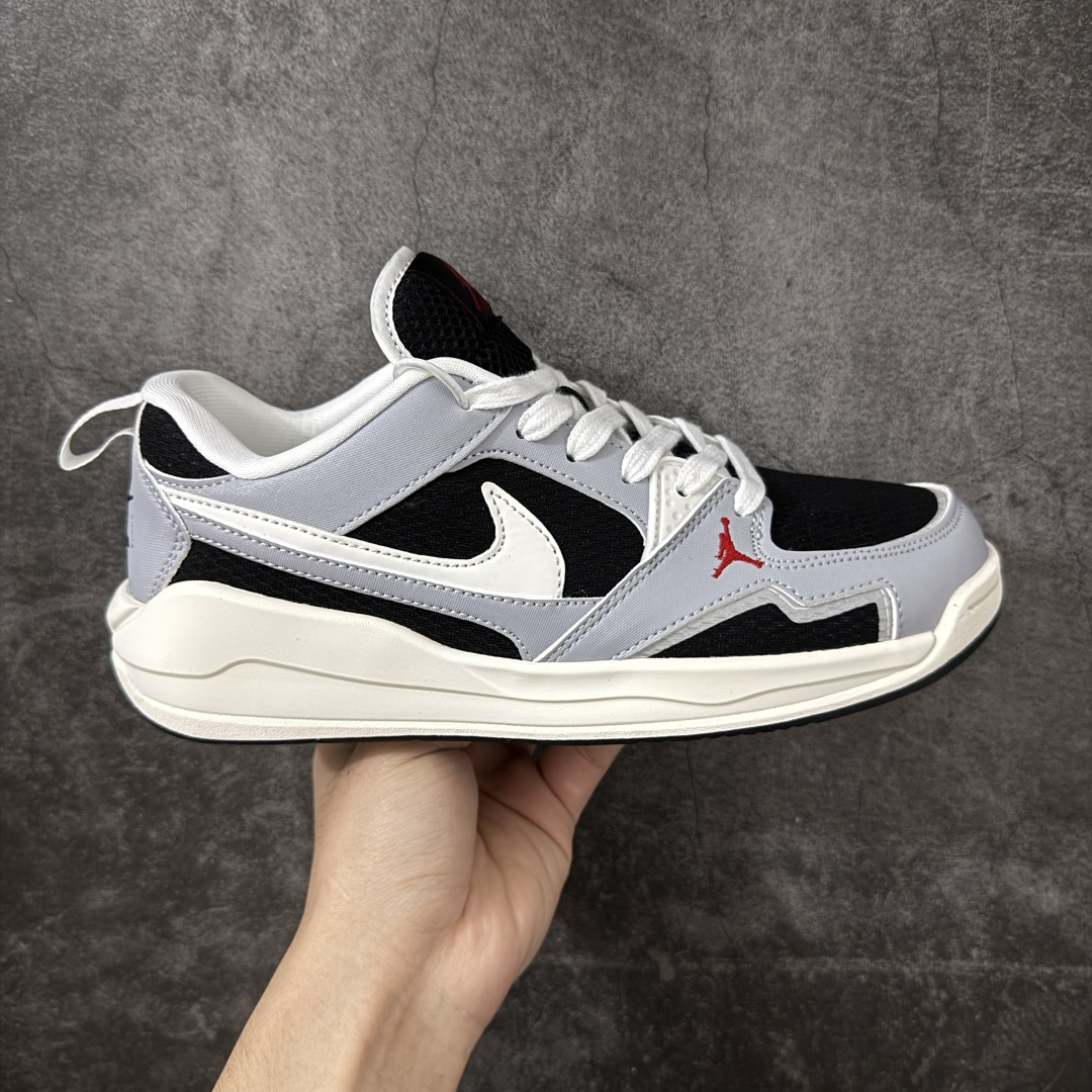 【N版纯原】Jordan CMFT Era 白灰黑 IR7566-011 舒适简约低帮运动鞋 实拍首发 鞋面大面积的网眼透气性拉满 中底的大面积泡棉超级舒适 尺码：36 36.5 37 38.5 39 40 40.5 41 42 42.5 43 44 44.5 45-选品中心