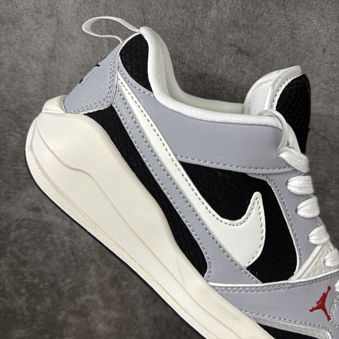 Jordan CMFT Era 白灰黑 IR7566-011舒适简约低帮运动鞋 实拍首发鞋面大面积的网眼