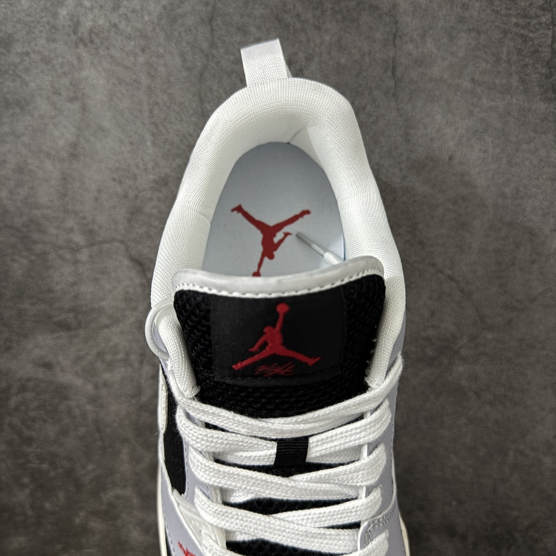 Jordan CMFT Era 白灰黑 IR7566-011舒适简约低帮运动鞋 实拍首发鞋面大面积的网眼