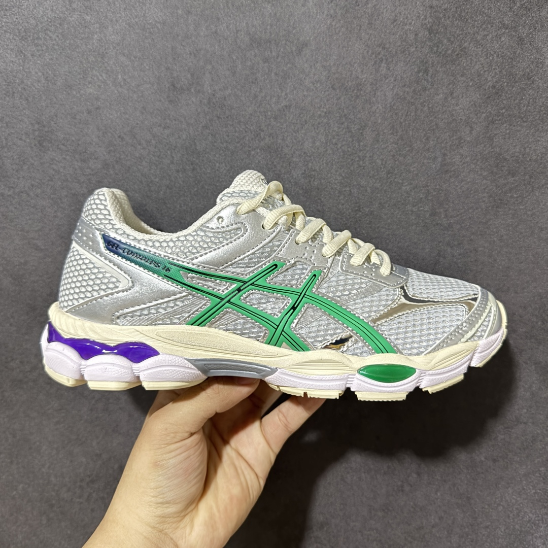 【公司级】Asics Gel-Cumulus 16 亚瑟士复古透气休闲鞋缓震男子耐磨跑步鞋 1203A990-100 1203A733-100  鞋面采用无缝线鞋面，贴合脚型，穿着舒适；中底360°环绕式GL，提供良好的缓冲性能  尺码：36 37 37.5 38 39 39.5 40 40.5 41.5 42 42.5 43.5 44 45 46-选品中心