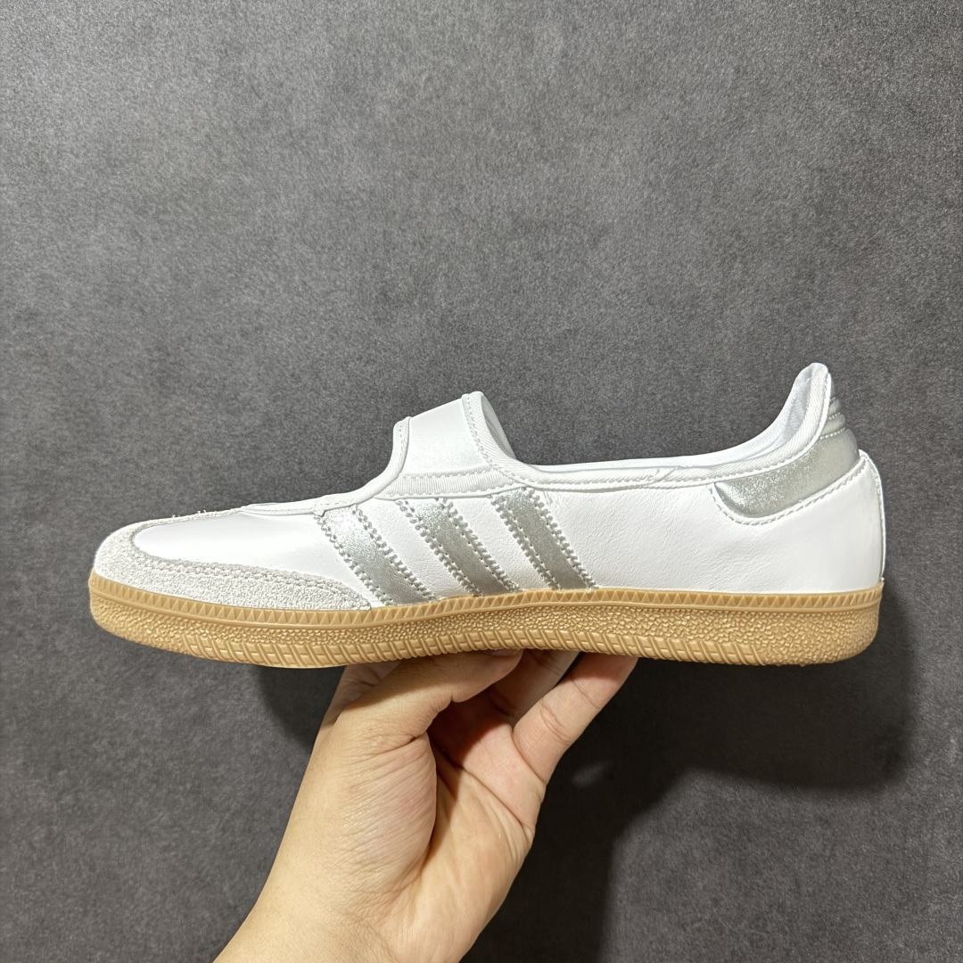 Adidas Samba Jane 阿迪达斯 玛丽珍懒人生活鞋#原档案开发出品 头层皮料切割干净无任何