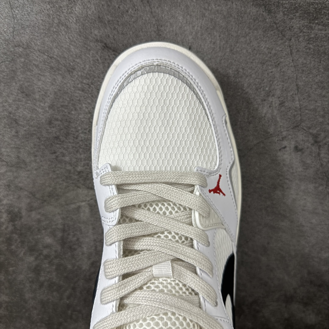 图片[5]-【N版纯原】Jordan CMFT Era 白黑 IR7568-101 舒适简约低帮运动鞋 实拍首发 鞋面大面积的网眼透气性拉满 中底的大面积泡棉超级舒适 尺码：36 36.5 37 38.5 39 40 40.5 41 42 42.5 43 44 44.5 45-选品中心