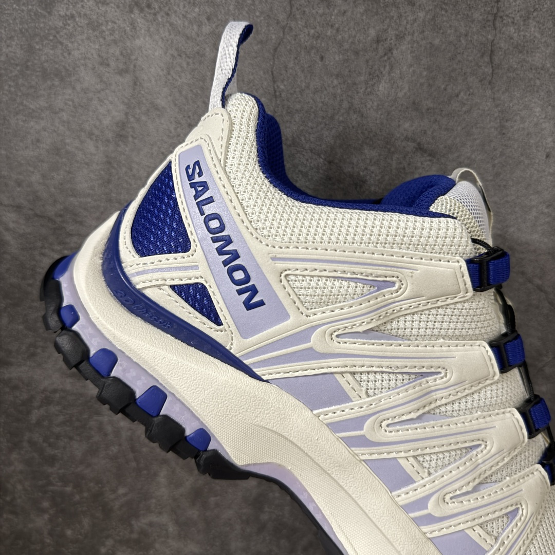 SALOMON XA Pro 3D 白紫 萨洛蒙潮流越野机能户外功能鞋原纸板楦头开发 原厂特供网布配套加