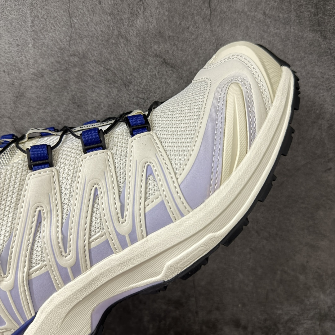 SALOMON XA Pro 3D 白紫 萨洛蒙潮流越野机能户外功能鞋原纸板楦头开发 原厂特供网布配套加